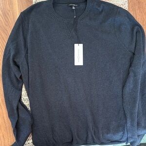 Treasure & Bond Men's Dark Gray Crewneck Sweater